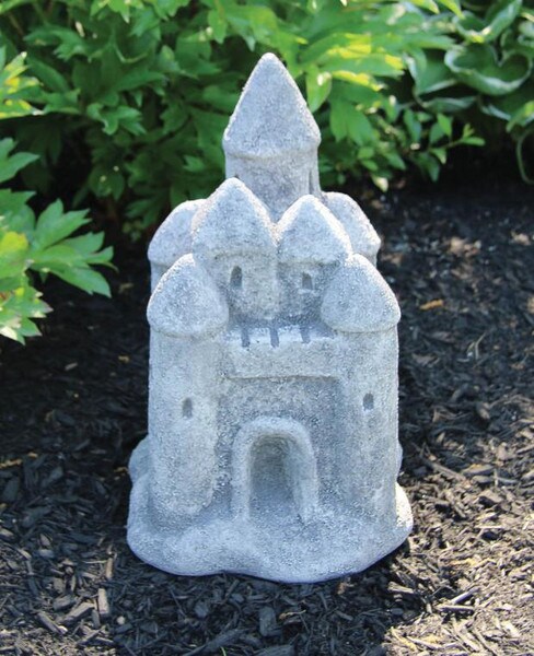 Sandcastle Whispering Woods Stone Statue Massarelli Statuary Cement